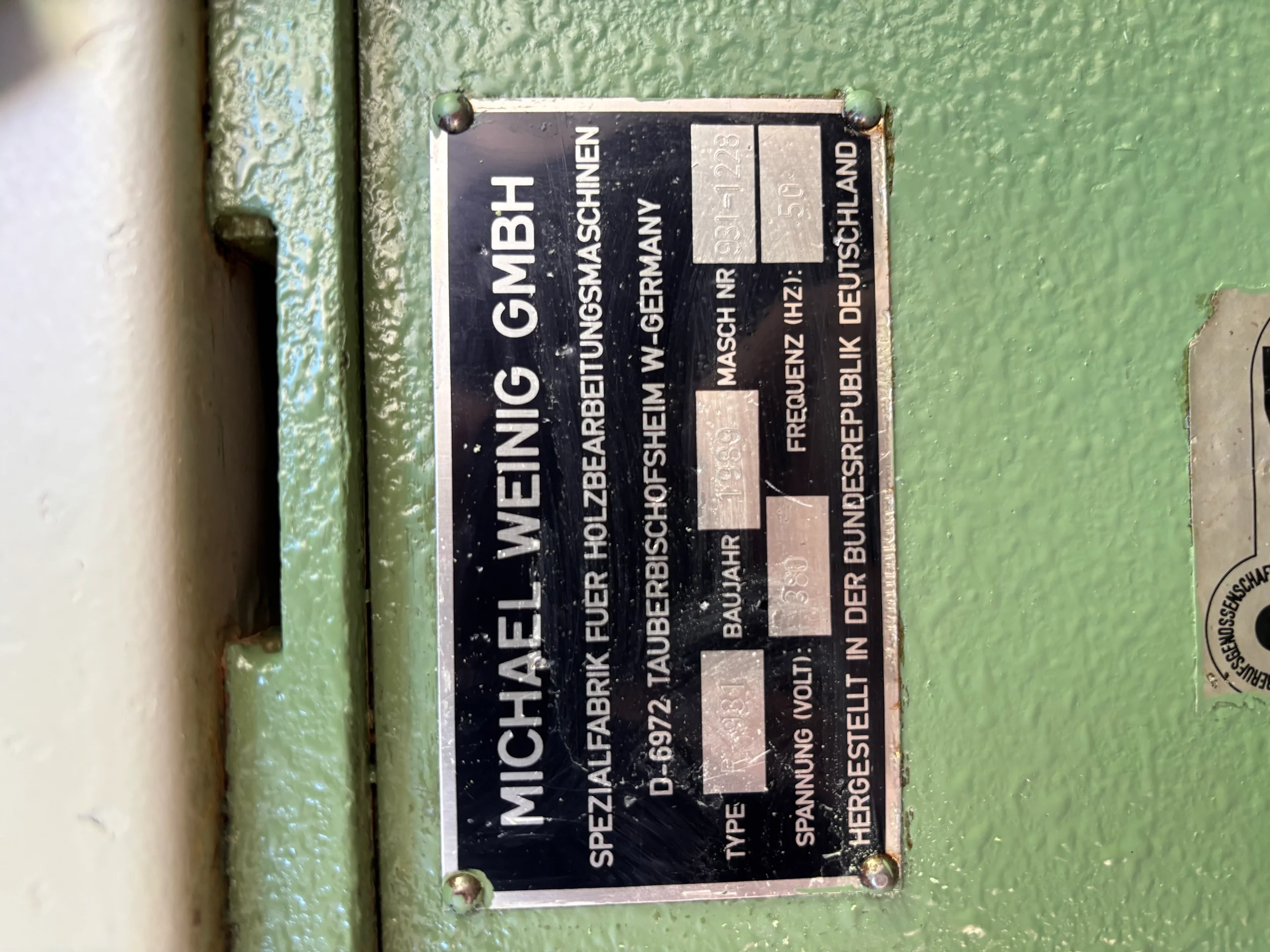 Weinig Rondamat 931 - Image 2